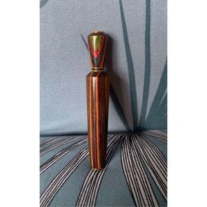 Vintage Handmade Turner Mastercraft Dymondwood Perfume Applicator